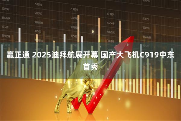 赢正通 2025迪拜航展开幕 国产大飞机C919中东首秀